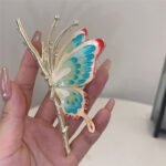 Painted Butterfly Clip