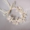 42145 Beige 5 Flowers Headband