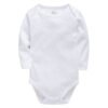 White full sleeves bodysuit