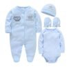 blue plain onesies