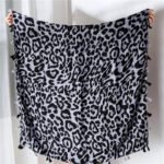 women Cotton Linen Scarf staler shawl hijab yitao 8 leopard print