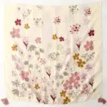 thickened satin elegant fresh beige flower tassel shawl yitao 20