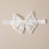 A piece of pearl button white