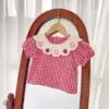 Baby shirt/strawberry red