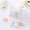 Silky Bow White + Hairband
