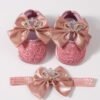 25-9 Crown Butterfly Leather Powder + Hairband