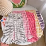 Girls wide-leg printed comfortable fashionable Trouser jimo 4