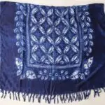 women Cotton Linen Scarf staler shawl yitao 4 tie and dye