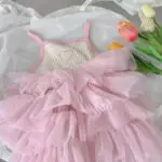 2025 summer fashionable cake skirt princess suspender dress tutu dress youyo 3
