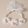 3 Snow Tooth Roses