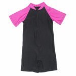 kids swimming wear girls jumpsuit  silid color summer Xinrou 5