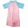 Pink light blue sleeves