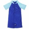 Royal blue and light blue sleeves