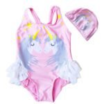 kids Swim wear jumpsuit swan  Xinrou 5