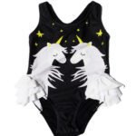 kids Swim wear jumpsuit swan  Xinrou 5