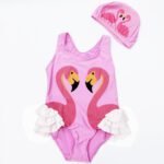 kids Swim wear jumpsuit swan  Xinrou 5