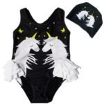 kids Swim wear jumpsuit swan  Xinrou 5