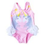 kids Swim wear jumpsuit swan  Xinrou 5