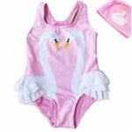 kids Swim wear jumpsuit swan  Xinrou 5
