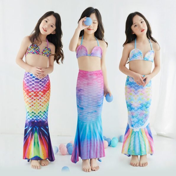 kids Swim wear mermaid diving suit walking mermaid Xinrou 8 a