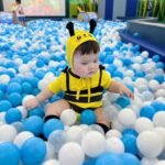 Honey bee baby summer photography dress suxi b