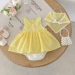 summer baby cotton jumpsuit guo b