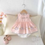 summer baby cotton jumpsuit guo bt