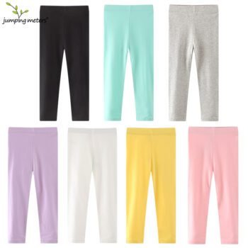 Girls 12 Solid Colors Cotton kids Tights jumping