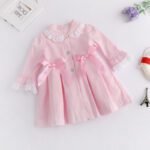 Girls summer sling suit colorful cotton Embroidery Cake short-sleeved Top shorts tyoue 2a