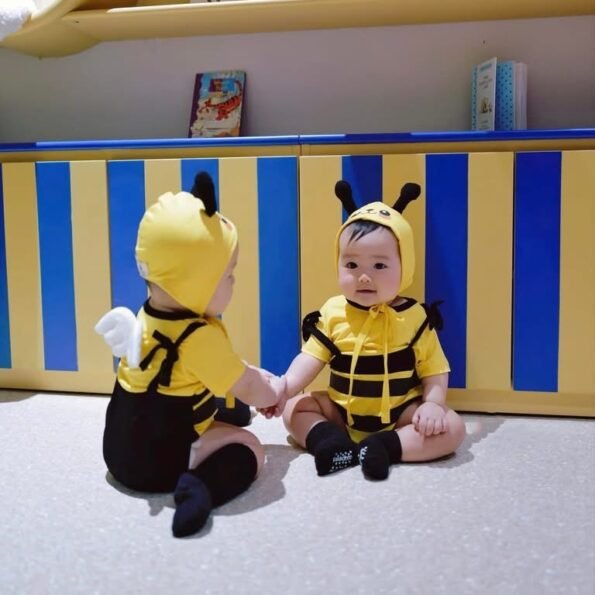 1Honey bee baby summer photography dress suxi b