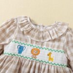 full sleeves baby girl smoked china sourcing mall tuoye a frock 13