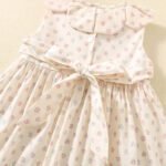 Sleeveless Printed Skirt Petal Collar Bunny Easter Dress tyoue 13