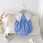 summer baby cotton jumpsuit guo c