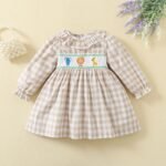 full sleeves baby girl smoked china sourcing mall tuoye a frock 13