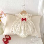summer baby cotton jumpsuit guo do