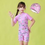 kids swimming wear girls jumpsuit  Xinrou 4