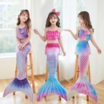 kids Swim wear mermaid diving suit Xinrou 6e