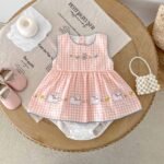 summer baby cotton jumpsuit guo bt