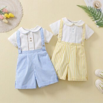 cotton summer children boy set tuoye b 9