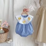 summer baby cotton jumpsuit guo c