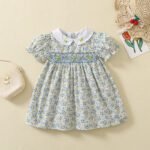 Summer Mesh Cute Embroidered  crab star fish Tutu beach dress tuoue 12