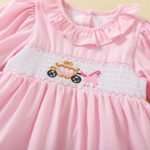 full sleeves baby girl smoked china sourcing mall tuoye a frock 15