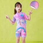 kids swimming wear girls jumpsuit  Xinrou 4