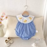 summer baby cotton jumpsuit guo c