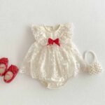 summer baby cotton jumpsuit guo do