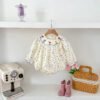 Colorful polka dot long sleeves