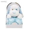 Blue puppy (doll + blanket)