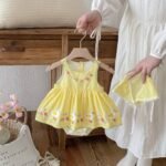 summer baby cotton jumpsuit guo b