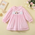 full sleeves baby girl smoked china sourcing mall tuoye a frock 15