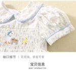 Summer dangling duck embroidered cotton flower Printed skirt tyoue 4